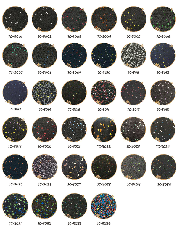 Dark rubber colourways