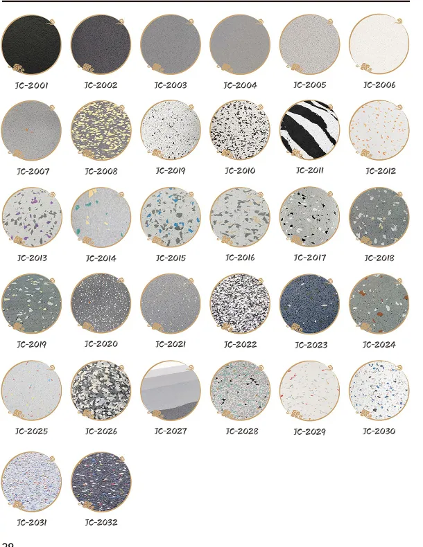 Neutral rubber colourways