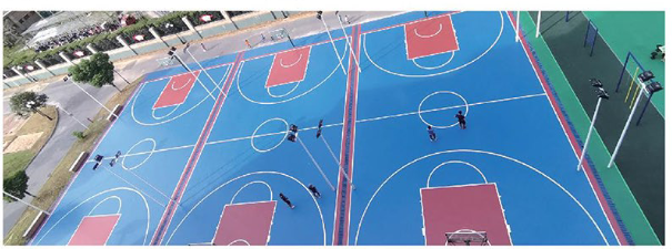 Outdoor courts