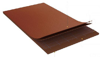 Outdoor gemstone PVC