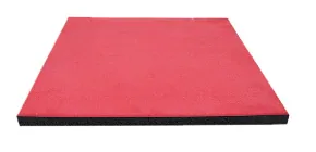 Composited rubber tile